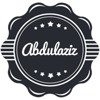 Abdulaziz badge logo