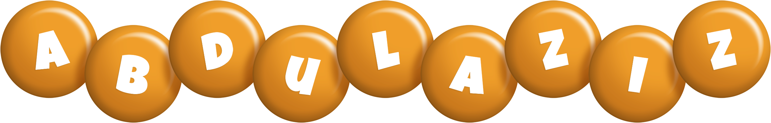 Abdulaziz candy-orange logo