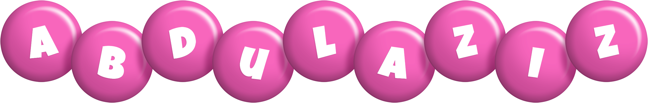 Abdulaziz candy-pink logo
