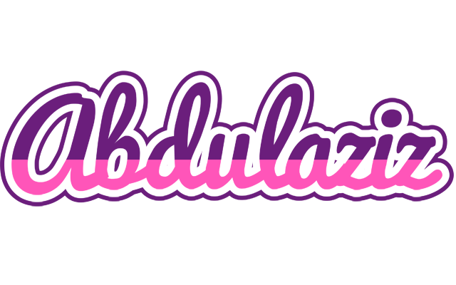 Abdulaziz cheerful logo