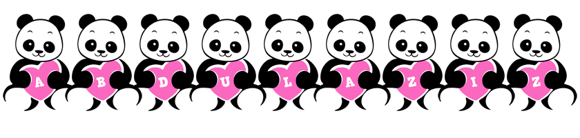 Abdulaziz love-panda logo