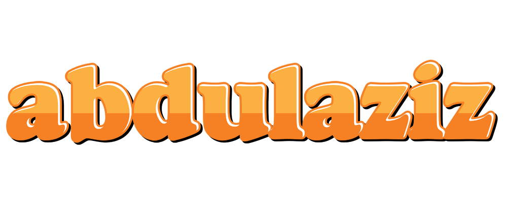 Abdulaziz orange logo