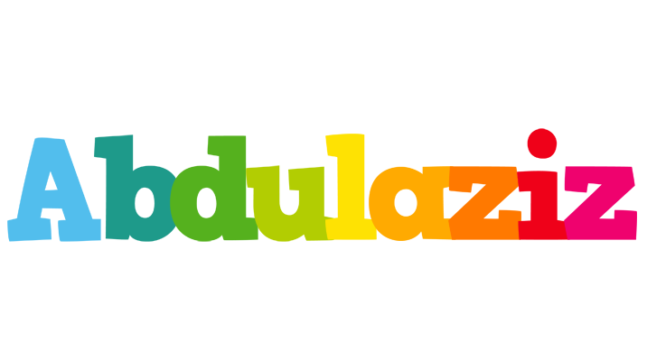 Abdulaziz rainbows logo