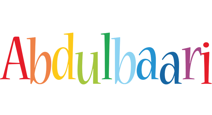 Abdulbaari birthday logo