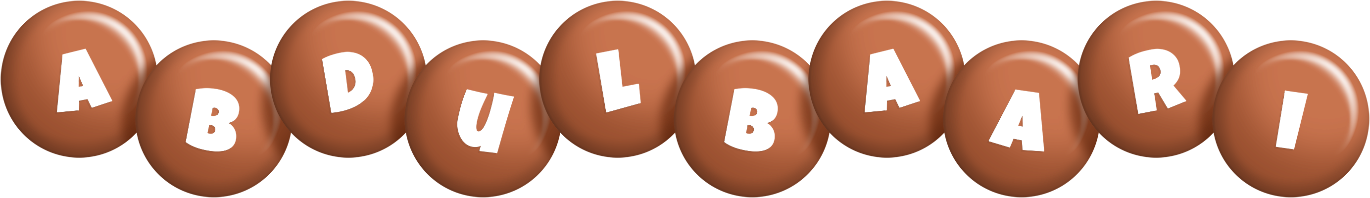 Abdulbaari candy-brown logo