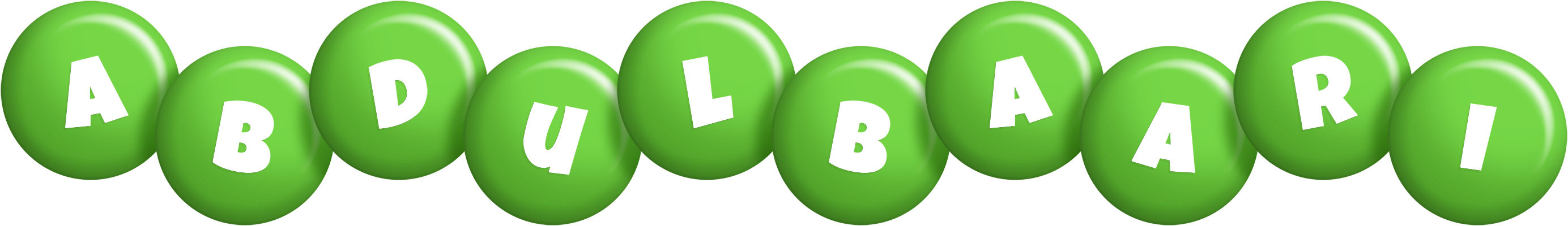 Abdulbaari candy-green logo