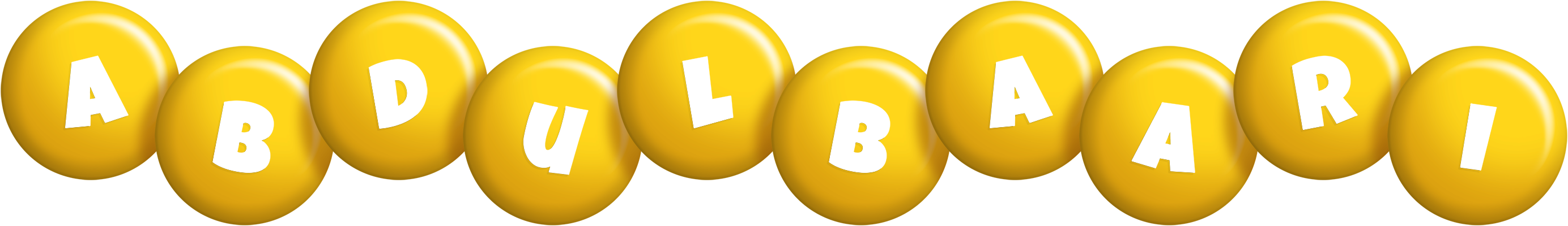 Abdulbaari candy-yellow logo