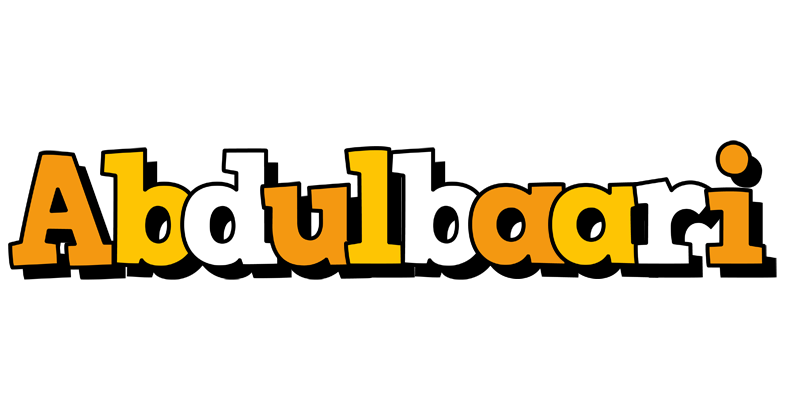 Abdulbaari cartoon logo