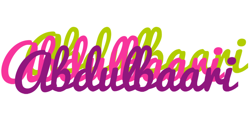 Abdulbaari flowers logo