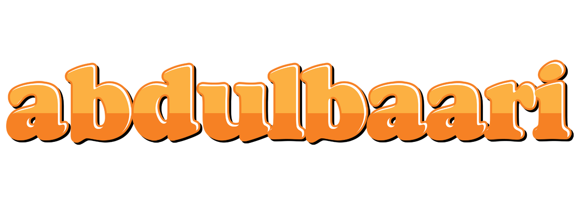 Abdulbaari orange logo