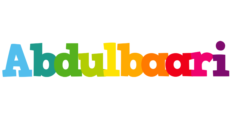 Abdulbaari rainbows logo
