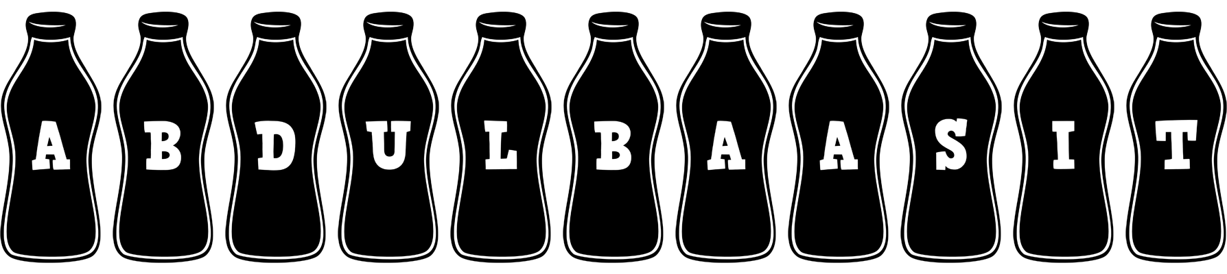 Abdulbaasit bottle logo