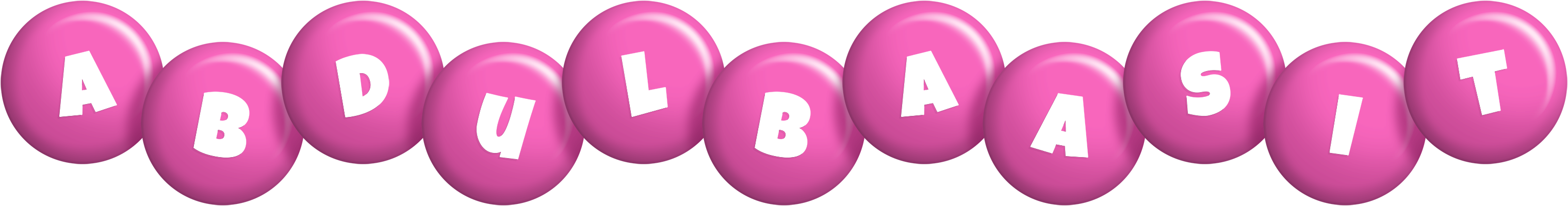 Abdulbaasit candy-pink logo