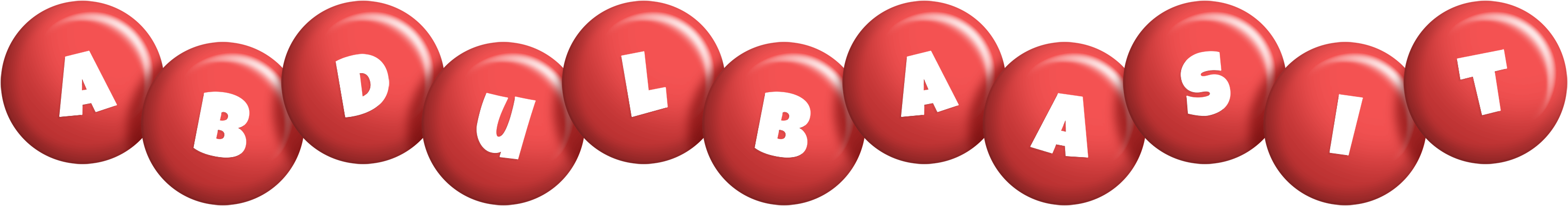 Abdulbaasit candy-red logo