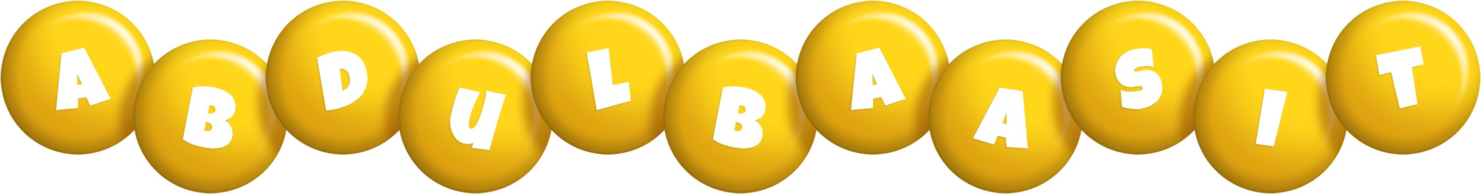 Abdulbaasit candy-yellow logo