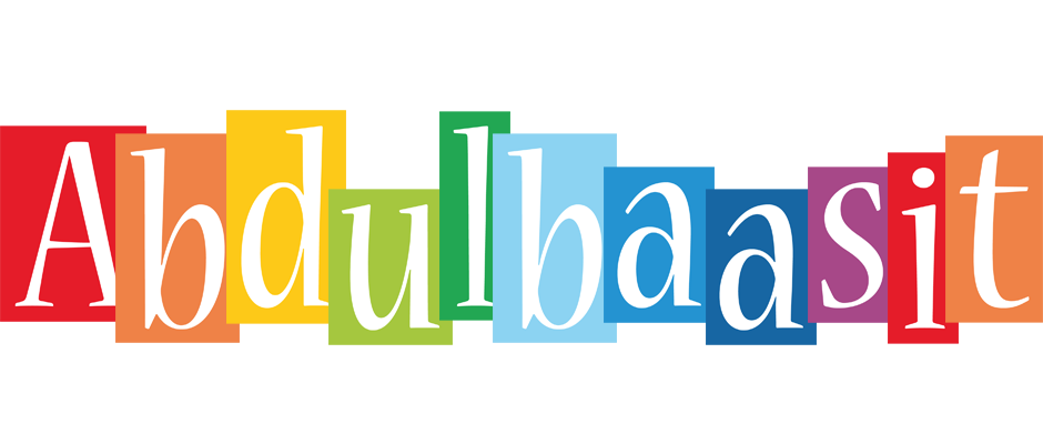 Abdulbaasit colors logo