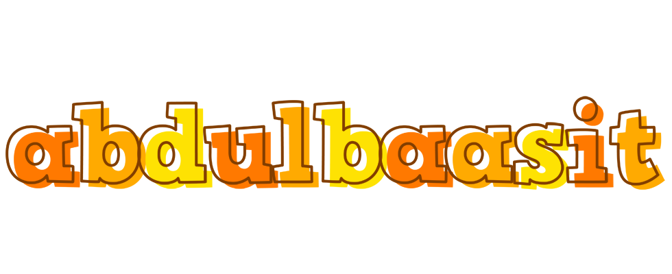 Abdulbaasit desert logo