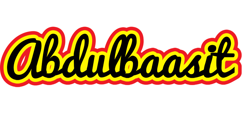 Abdulbaasit flaming logo