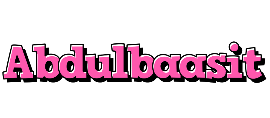 Abdulbaasit girlish logo