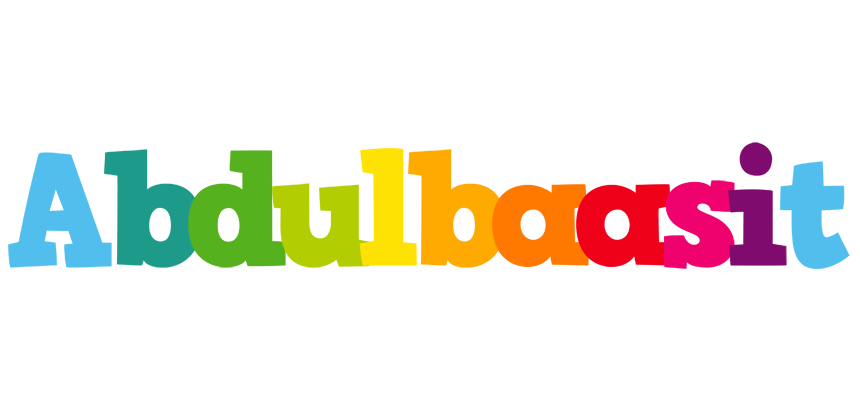 Abdulbaasit rainbows logo
