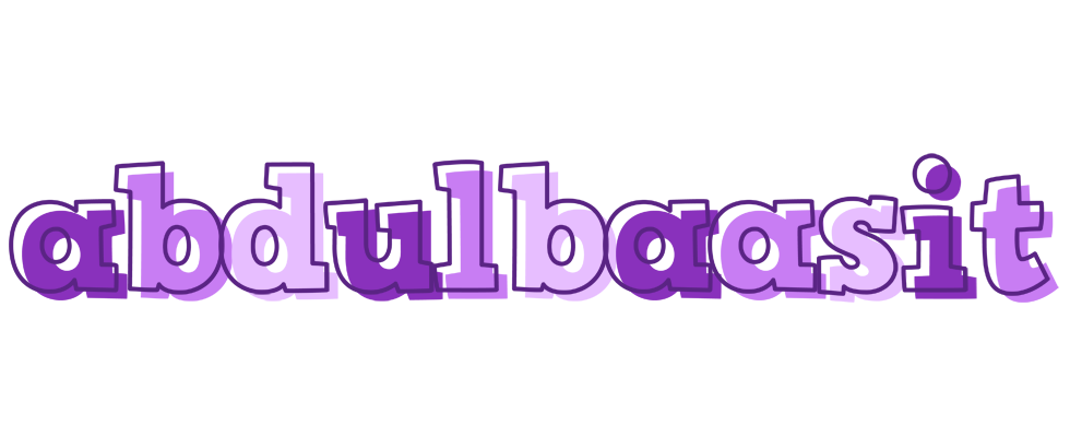 Abdulbaasit sensual logo