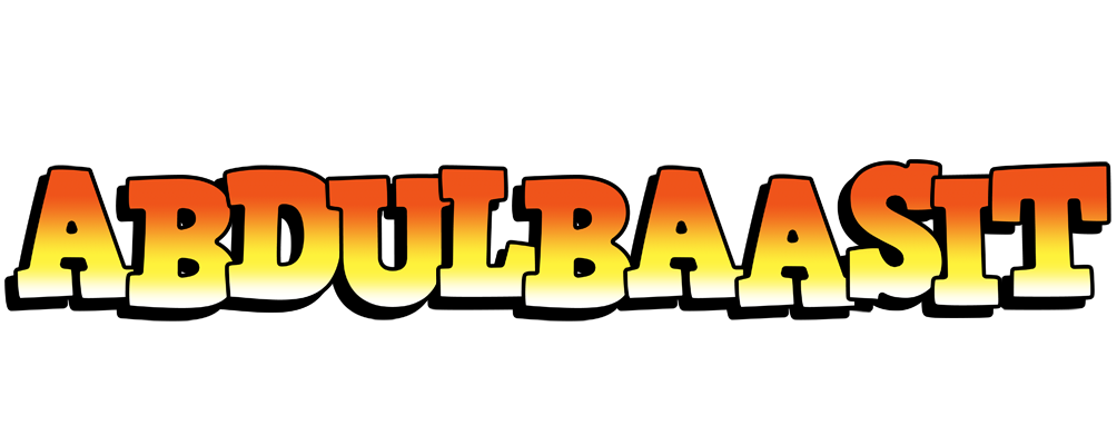 Abdulbaasit sunset logo