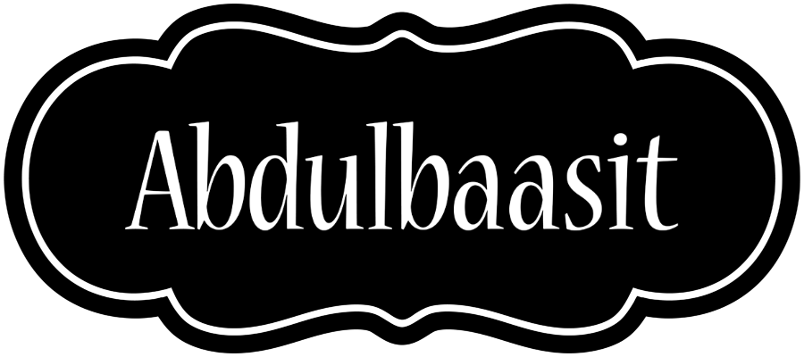 Abdulbaasit welcome logo
