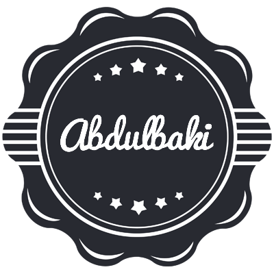 Abdulbaki badge logo