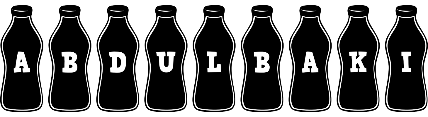 Abdulbaki bottle logo