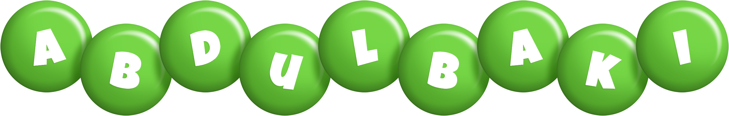 Abdulbaki candy-green logo