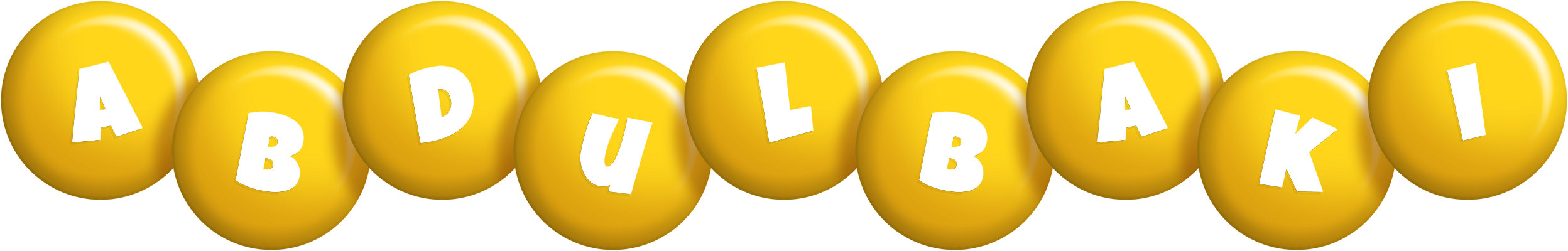 Abdulbaki candy-yellow logo