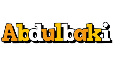 Abdulbaki cartoon logo