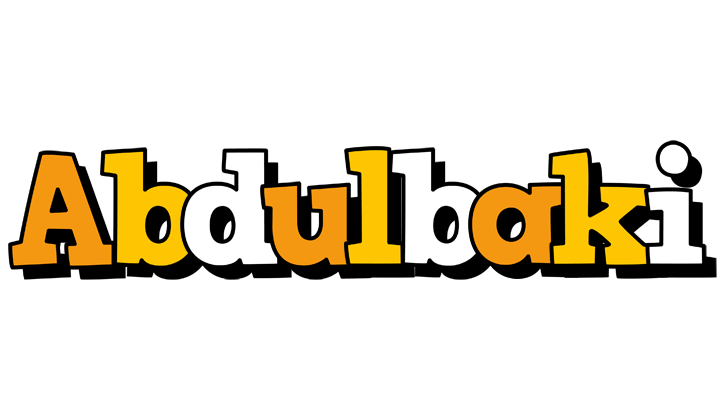 Abdulbaki cartoon logo