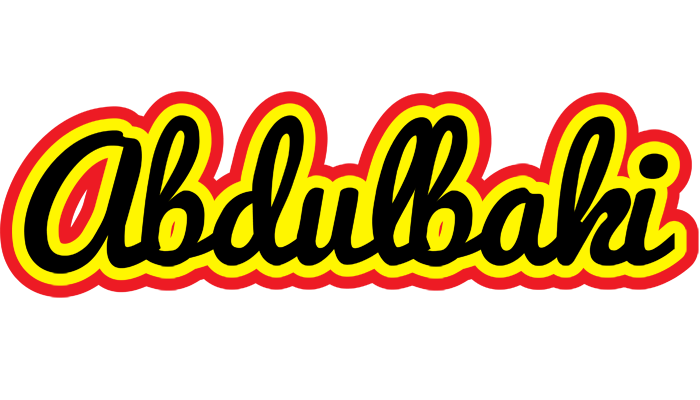 Abdulbaki flaming logo