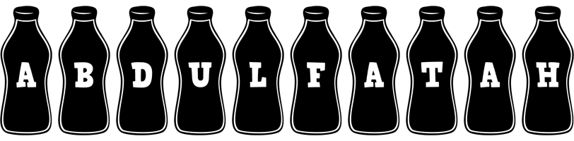 Abdulfatah bottle logo