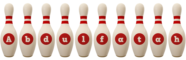 Abdulfatah bowling-pin logo