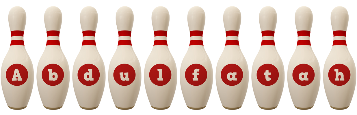 Abdulfatah bowling-pin logo