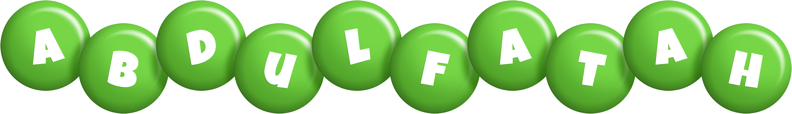 Abdulfatah candy-green logo