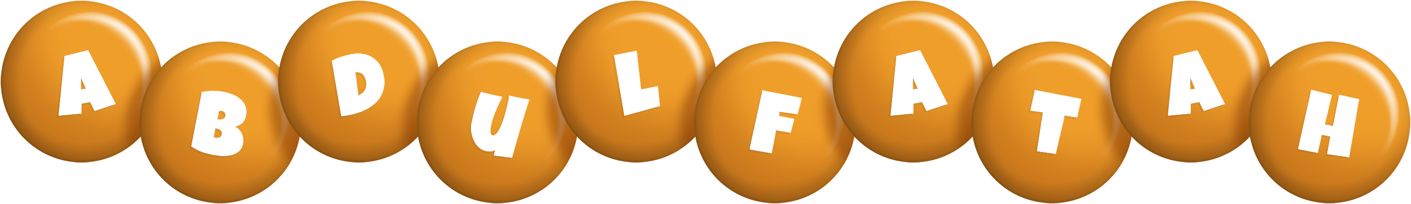 Abdulfatah candy-orange logo