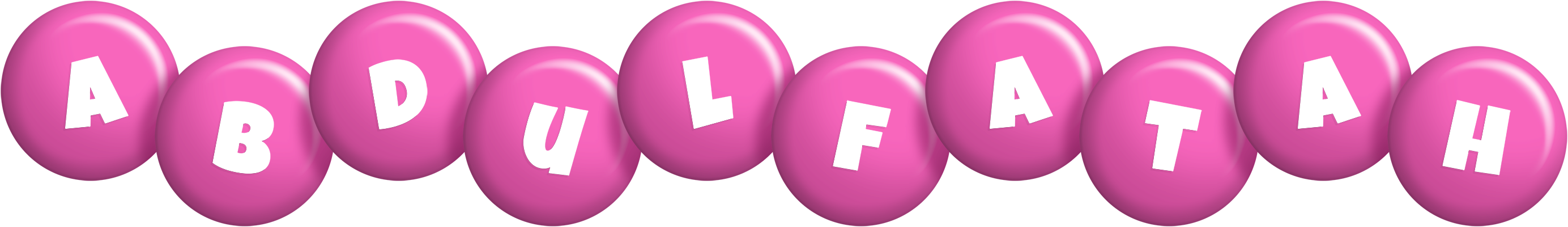 Abdulfatah candy-pink logo