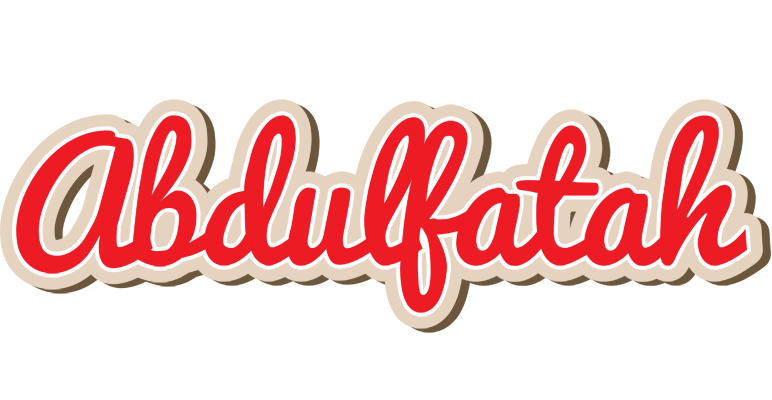 Abdulfatah chocolate logo
