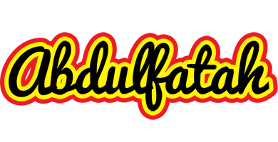 Abdulfatah flaming logo