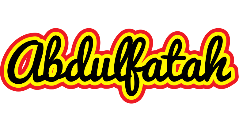 Abdulfatah flaming logo
