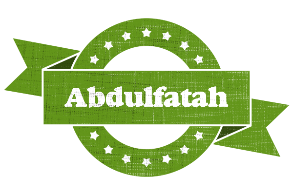 Abdulfatah natural logo
