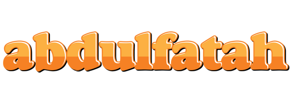 Abdulfatah orange logo