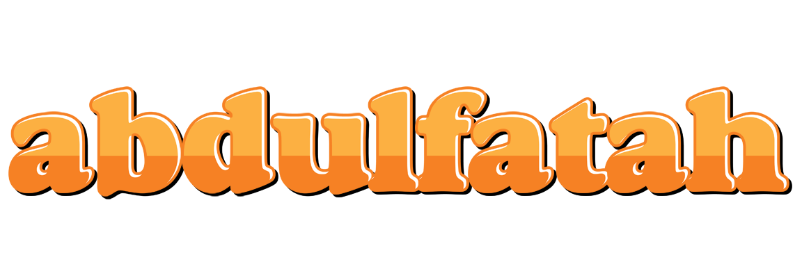 Abdulfatah orange logo