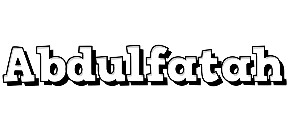 Abdulfatah snowing logo