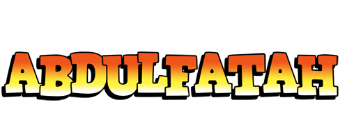 Abdulfatah sunset logo