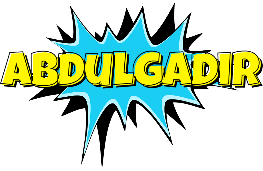 Abdulgadir amazing logo