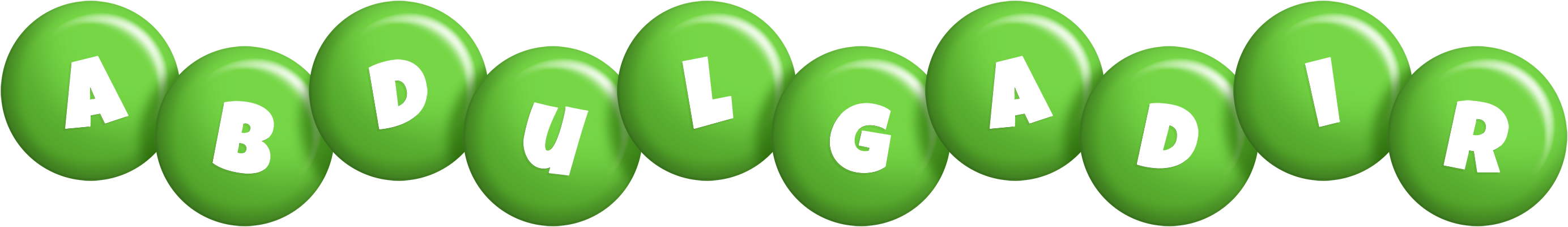 Abdulgadir candy-green logo
